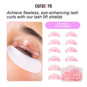 CURACORO lifestyle salon setup showing professional lift workflow