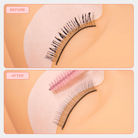 CURACORO used by a lash technician in salon illustrating professional suitability