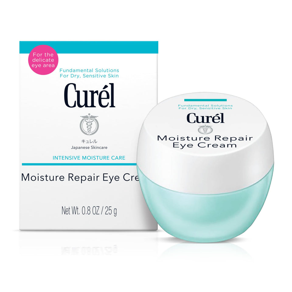 Curel front jar view showing clean packaging and brand hydration benefit