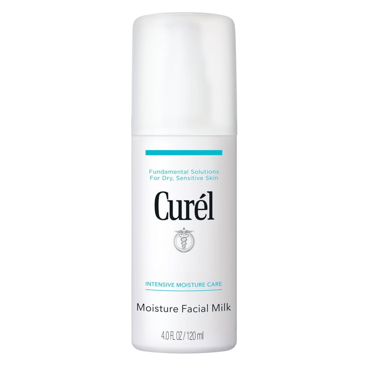 Curel facial milk front packaging showing clean design and size