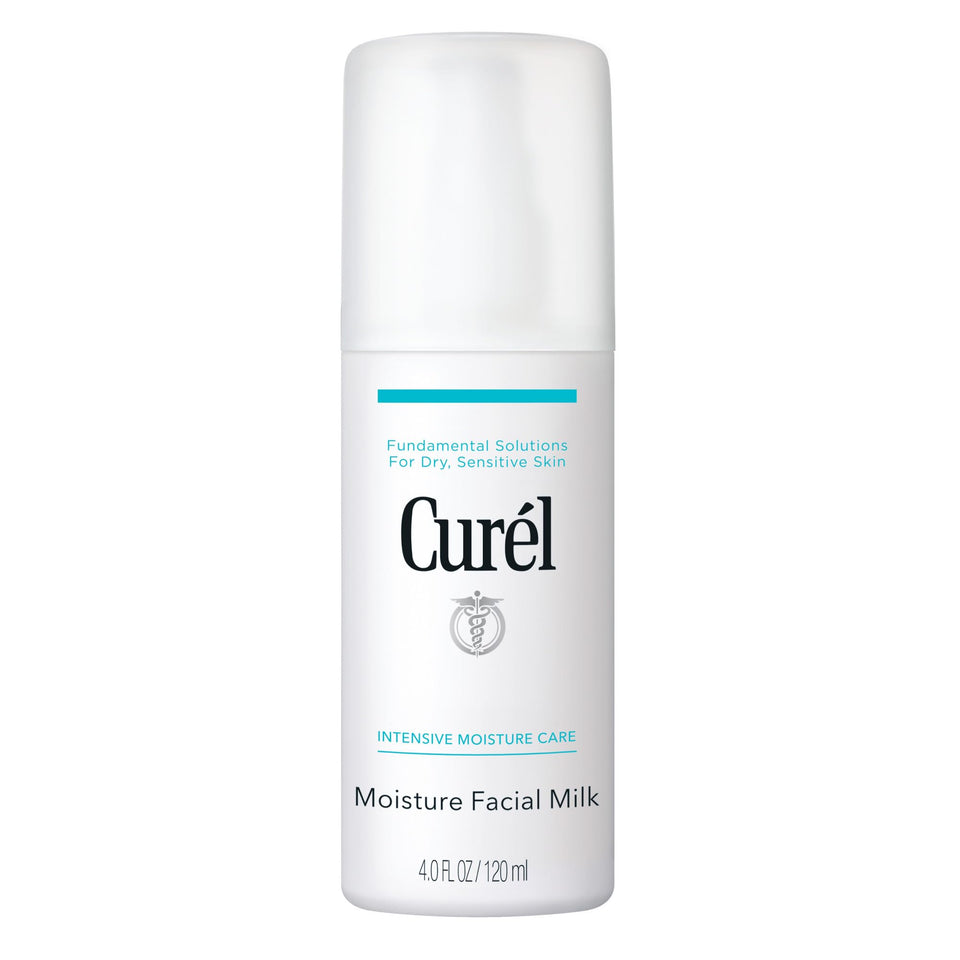 Curel facial milk front packaging showing clean design and size