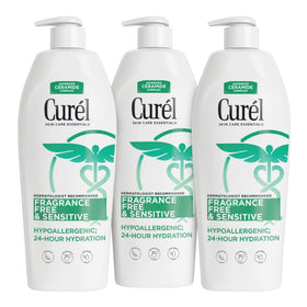 Curel front packaging 13 oz showing clean design and gentle care