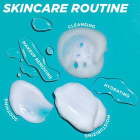 Curel in bathroom routine setting suggesting daily use convenience