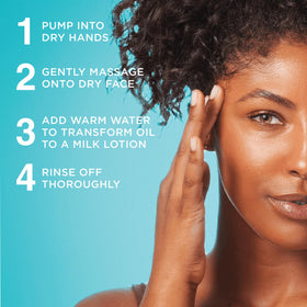 Curel ingredient panel label highlighting fragrance-free formulation benefit