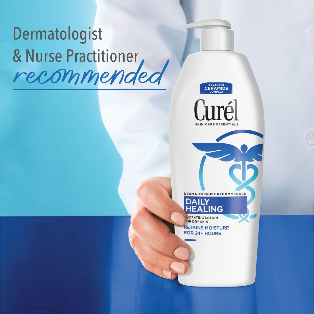 Curel three-pack arrangement ideal bulk supply for home and travel