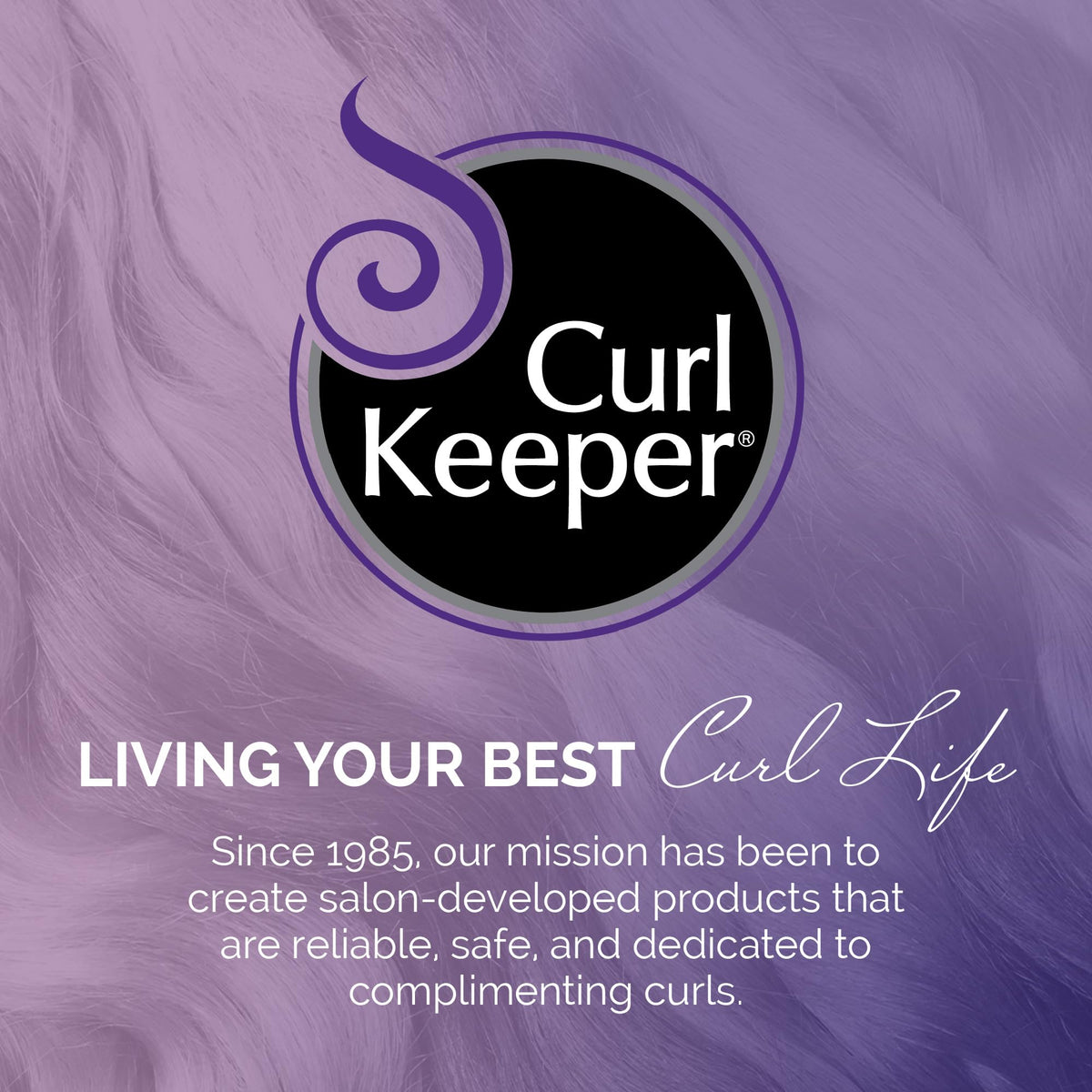 Curl Keeper clips staged on bathroom counter illustrating easy styling and storage