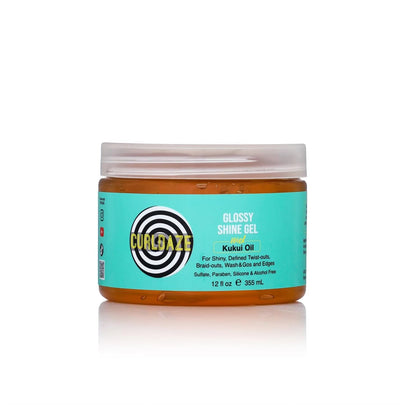Curldaze front packaging showing product benefits and label for clarity