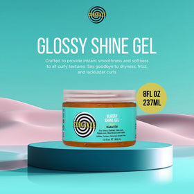 Curldaze open jar texture highlighting smooth gel consistency for easy application