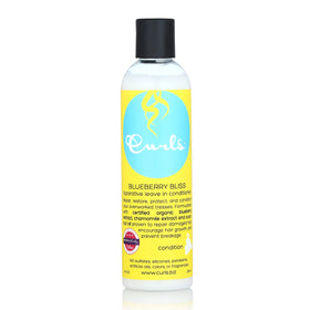 Curls Blueberry Bliss front packaging showing product and benefits