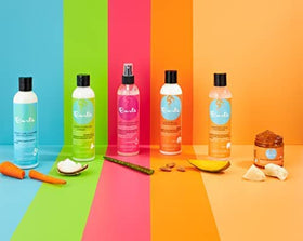 Curls used in a morning bedroom routine to refresh hair between washes