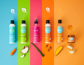 Curls Passion Fruit Control Paste open jar revealing product surface and scoopable formula for easy fingertip use