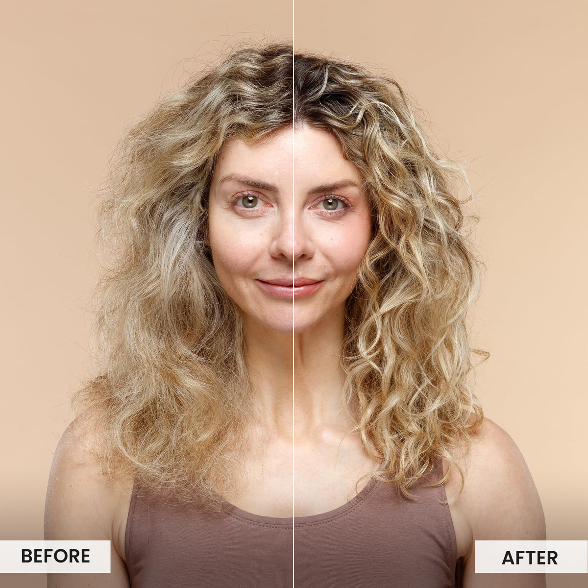 CURLSMITH balm on hand applied to hair offering detangling benefit