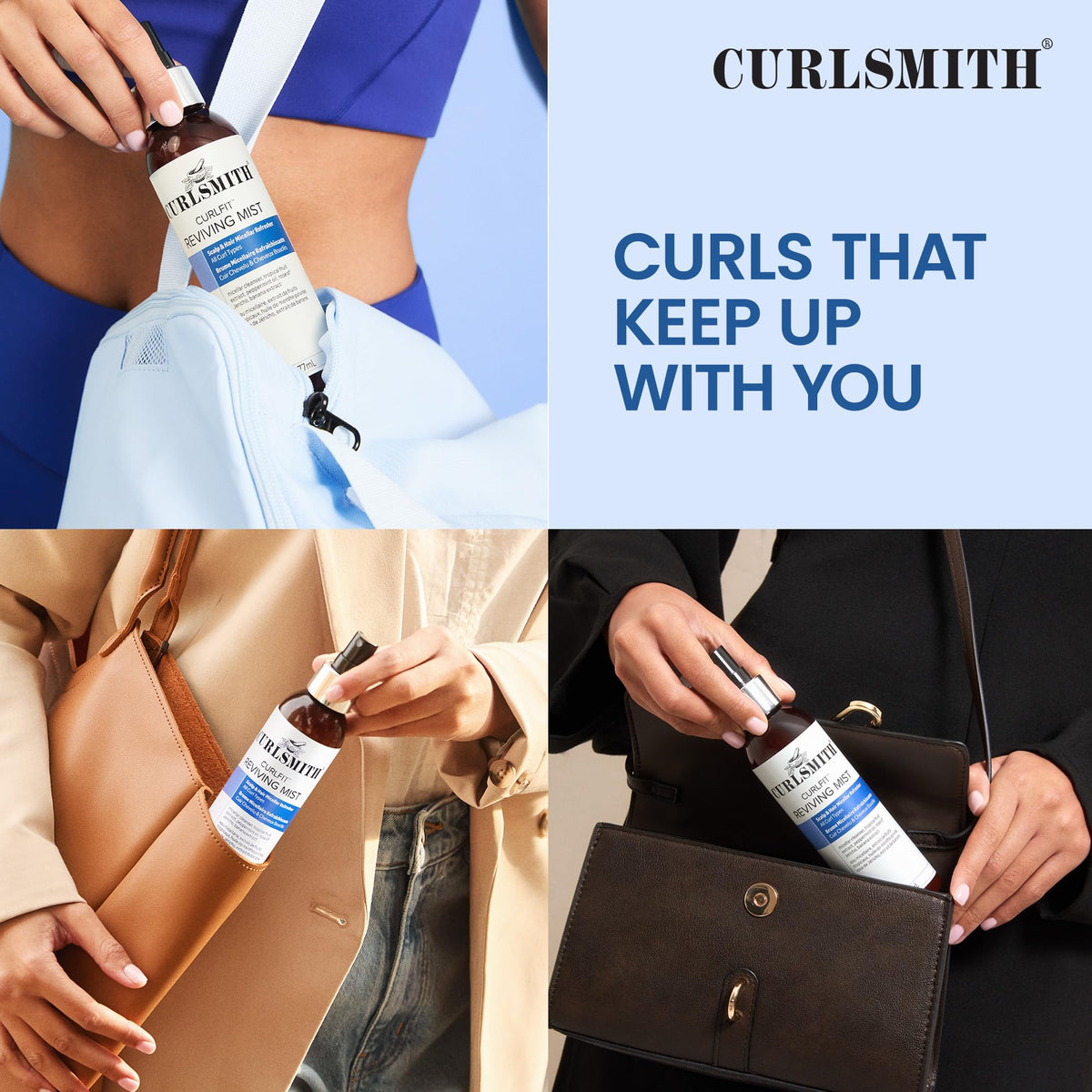 CURLSMITH peppermint leaf and fruit extract focus for cooling benefits