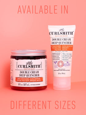 CURLSMITH thick creamy texture close-up demonstrating rich moisture