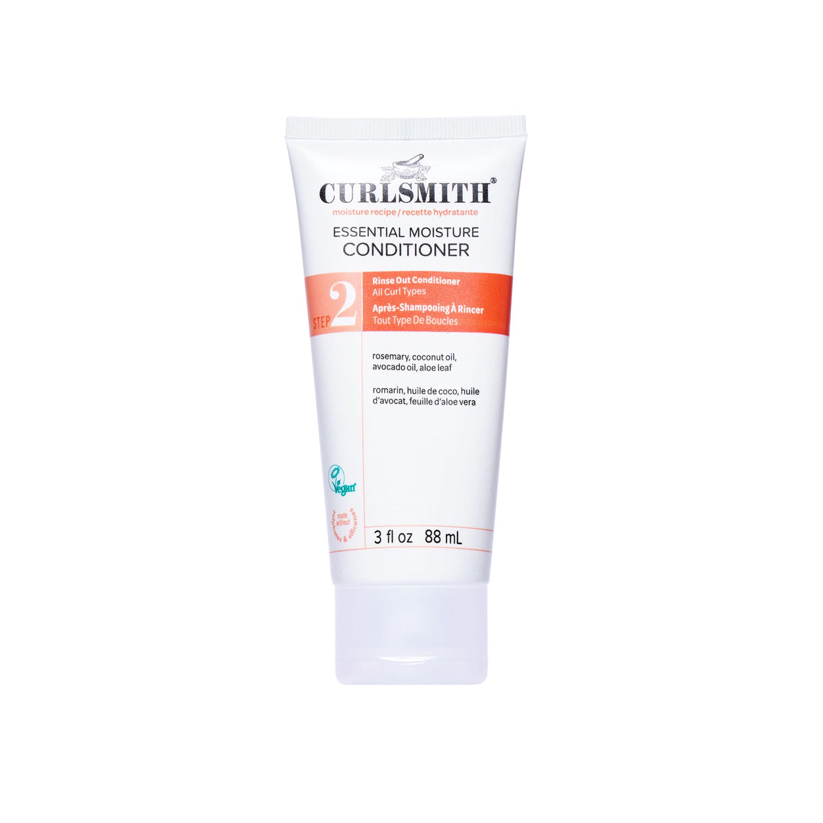 CURLSMITH front packaging showing conditioner and brand clarity for quick recognition