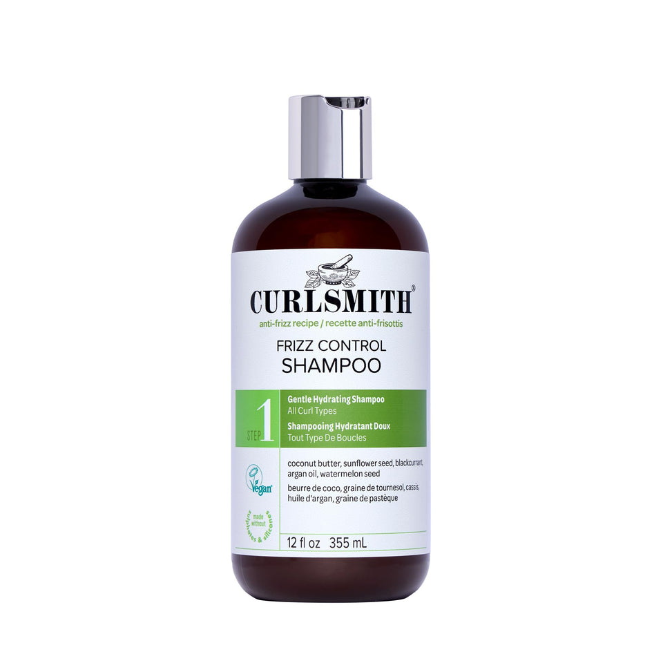 CURLSMITH front bottle view showing packaging and benefits