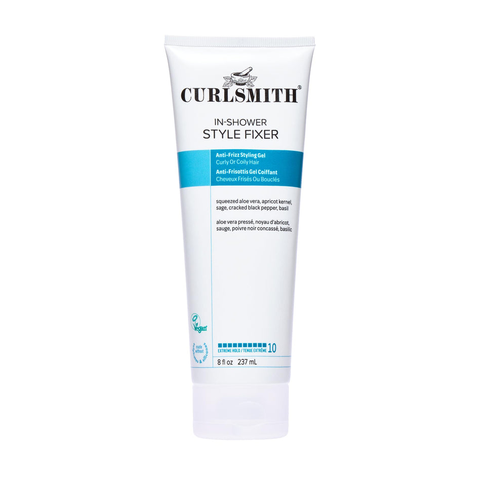 CURLSMITH front packaging showing product benefits and extreme hold