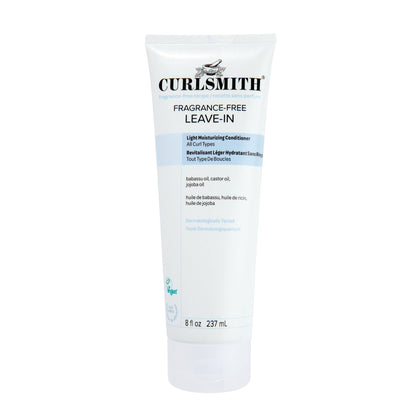 CURLSMITH front packaging showing clean fragrance-free label and benefits