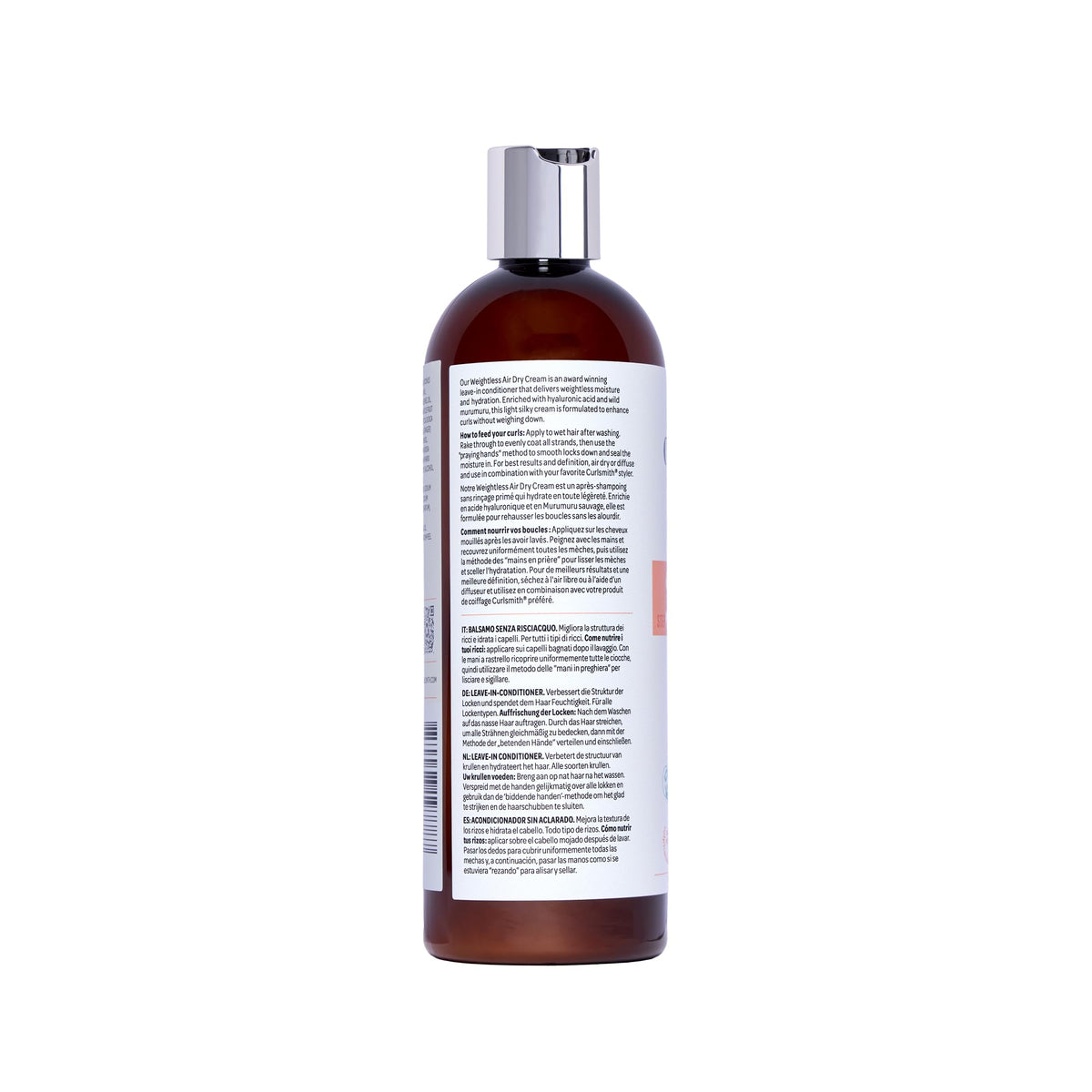 CURLSMITH on bathroom shelf in lifestyle scene, everyday routine appeal