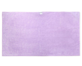 Curly Girl microfiber fiber close-up showing soft texture prevents frizz