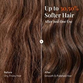 CURLYSHYLL serum texture droplet demonstrating lightweight absorption benefit