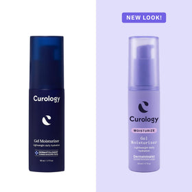 Curology moisturizer applied on forearm demonstrating fast absorption