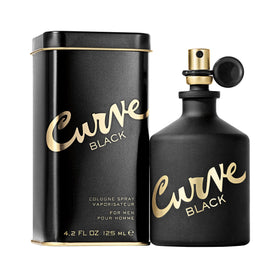 Curve Black front bottle view showing sleek design and confident presence