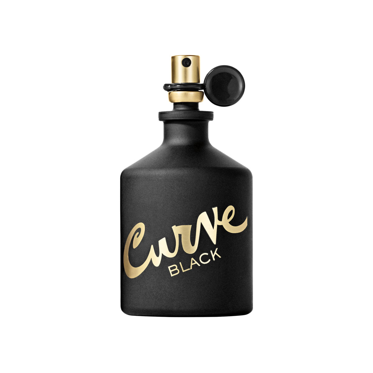 Curve Black packaging box with brand name and clear product information