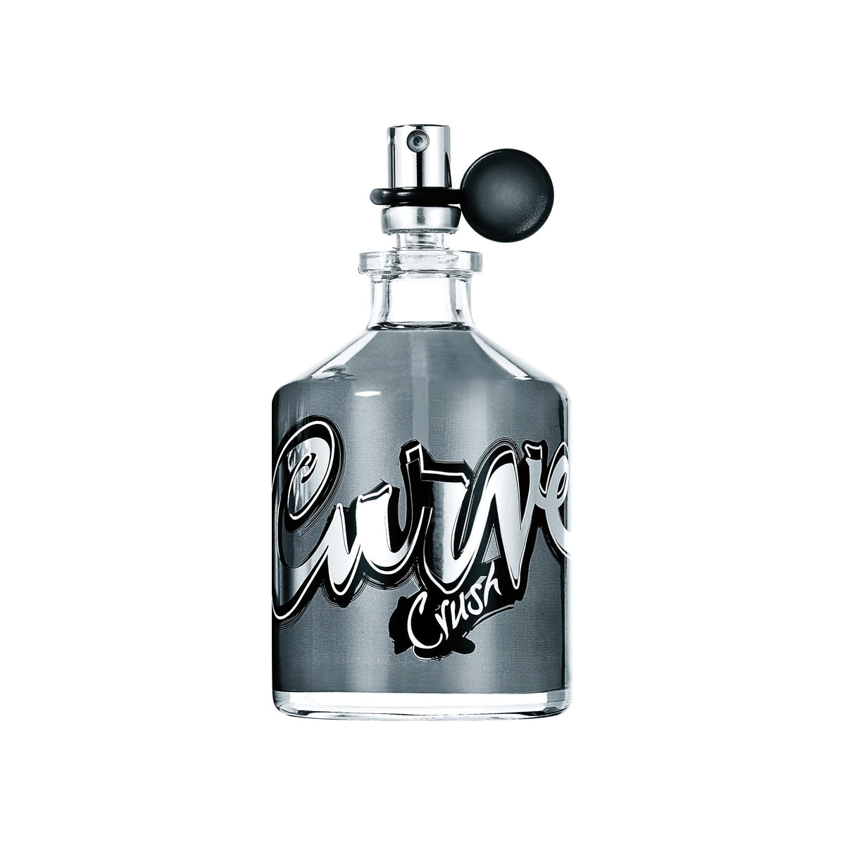 Curve Crush angled label highlighting brand and scent identity benefits