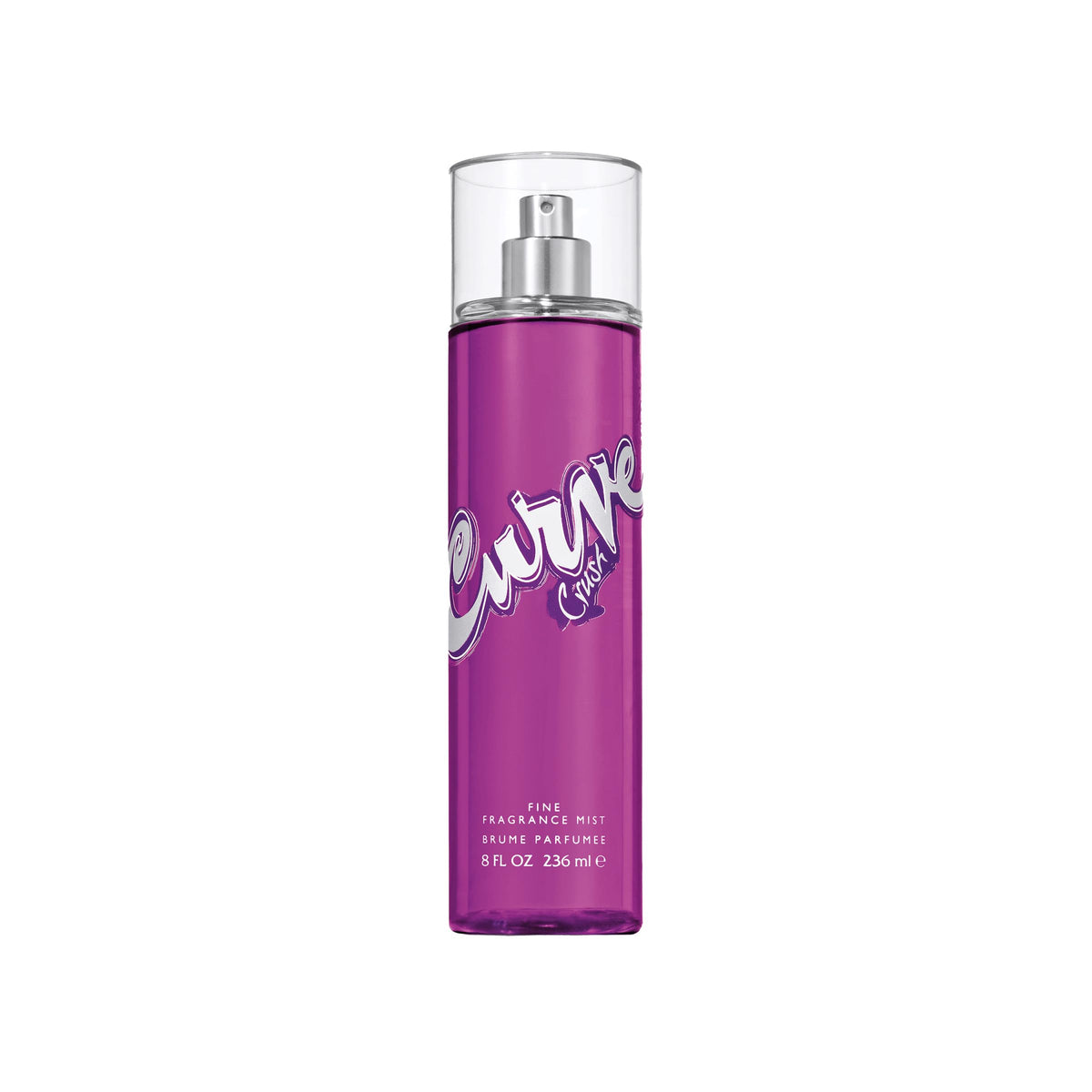 Curve Crush front bottle showing design and 8 fl oz size, adds instant freshness