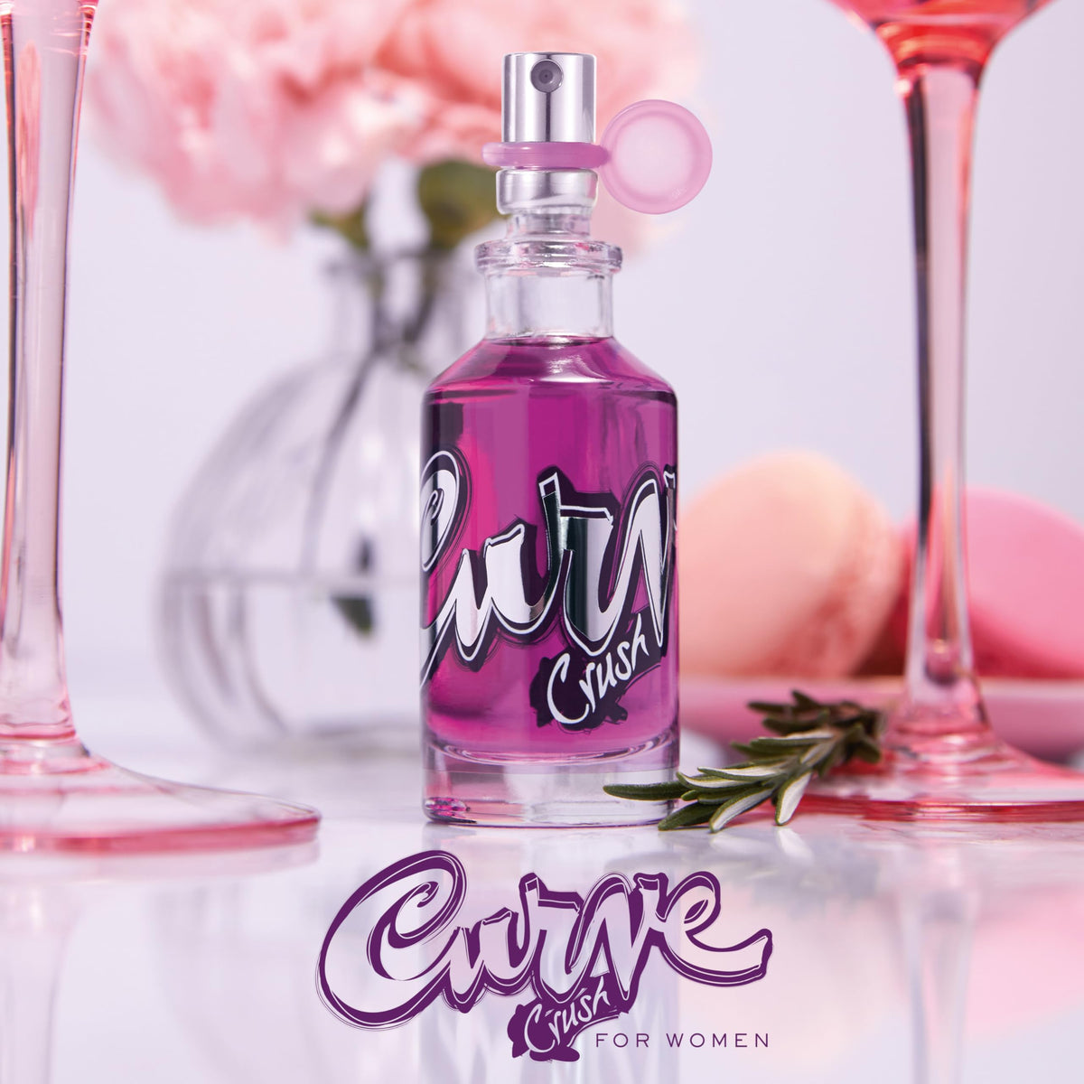 Back label close-up showing Curve made in USA and ingredient clarity