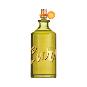 Curve packaging side view highlighting label and size information for shoppers