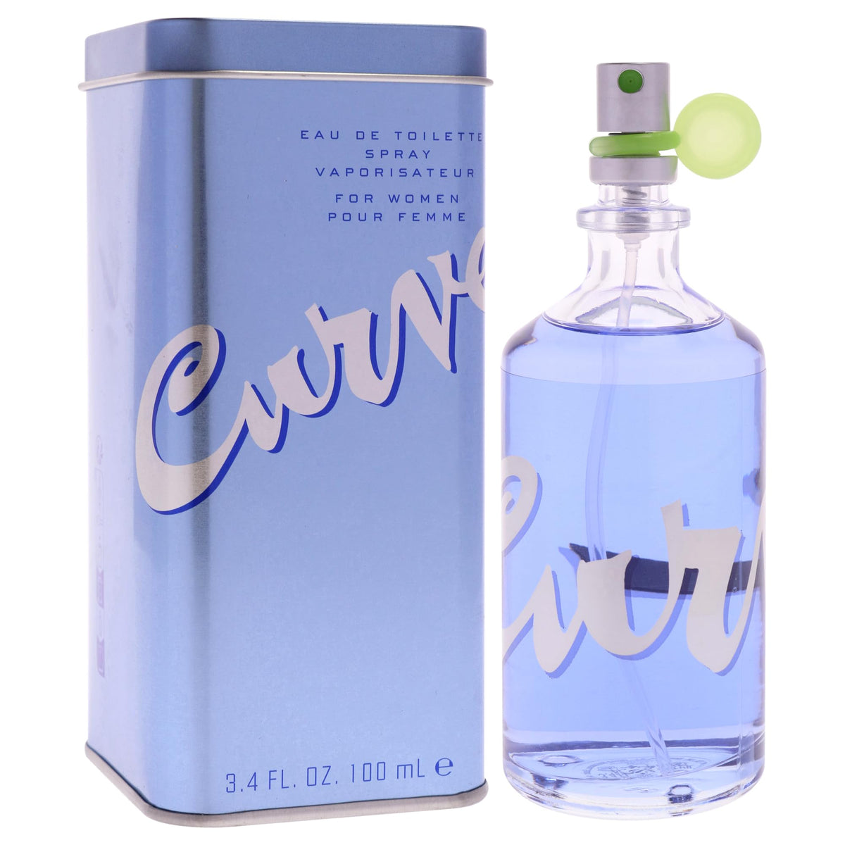 Curve travel size bottles grouped to show portable options for trips and touch-ups