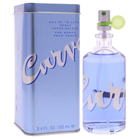 Curve travel size bottles grouped to show portable options for trips and touch-ups