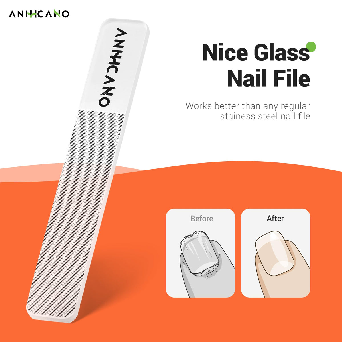 Nail Clippers with Glass Nail File curved toenail clipper detail for tougher nails