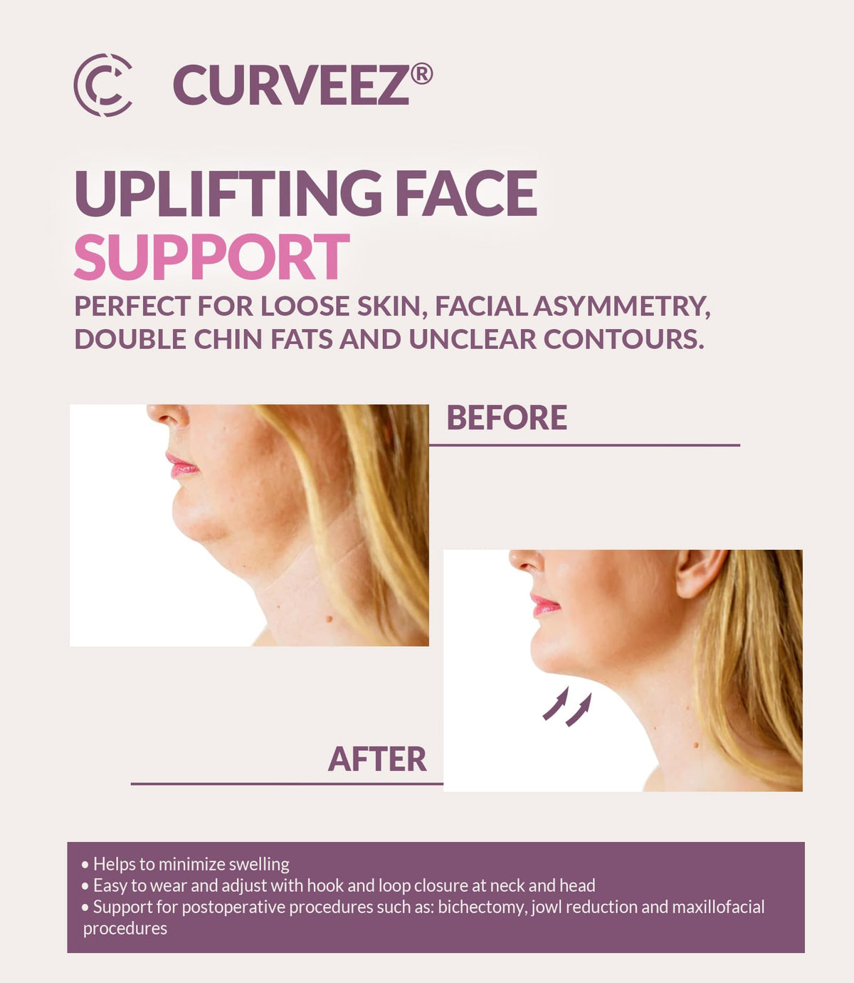 CURVEEZ fabric close-up showing breathable texture and comfort
