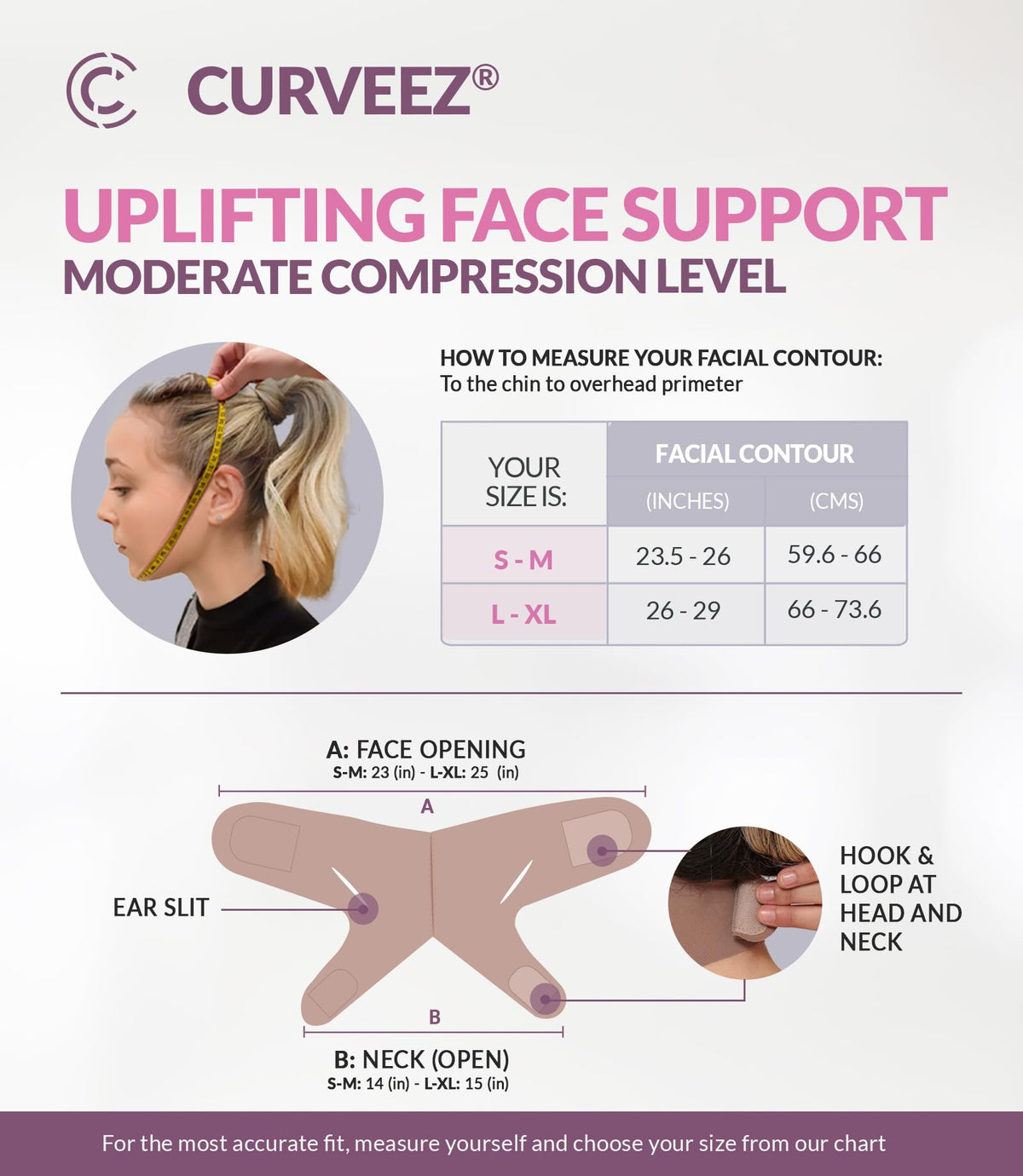 CURVEEZ worn overnight demonstrating discreet support while resting