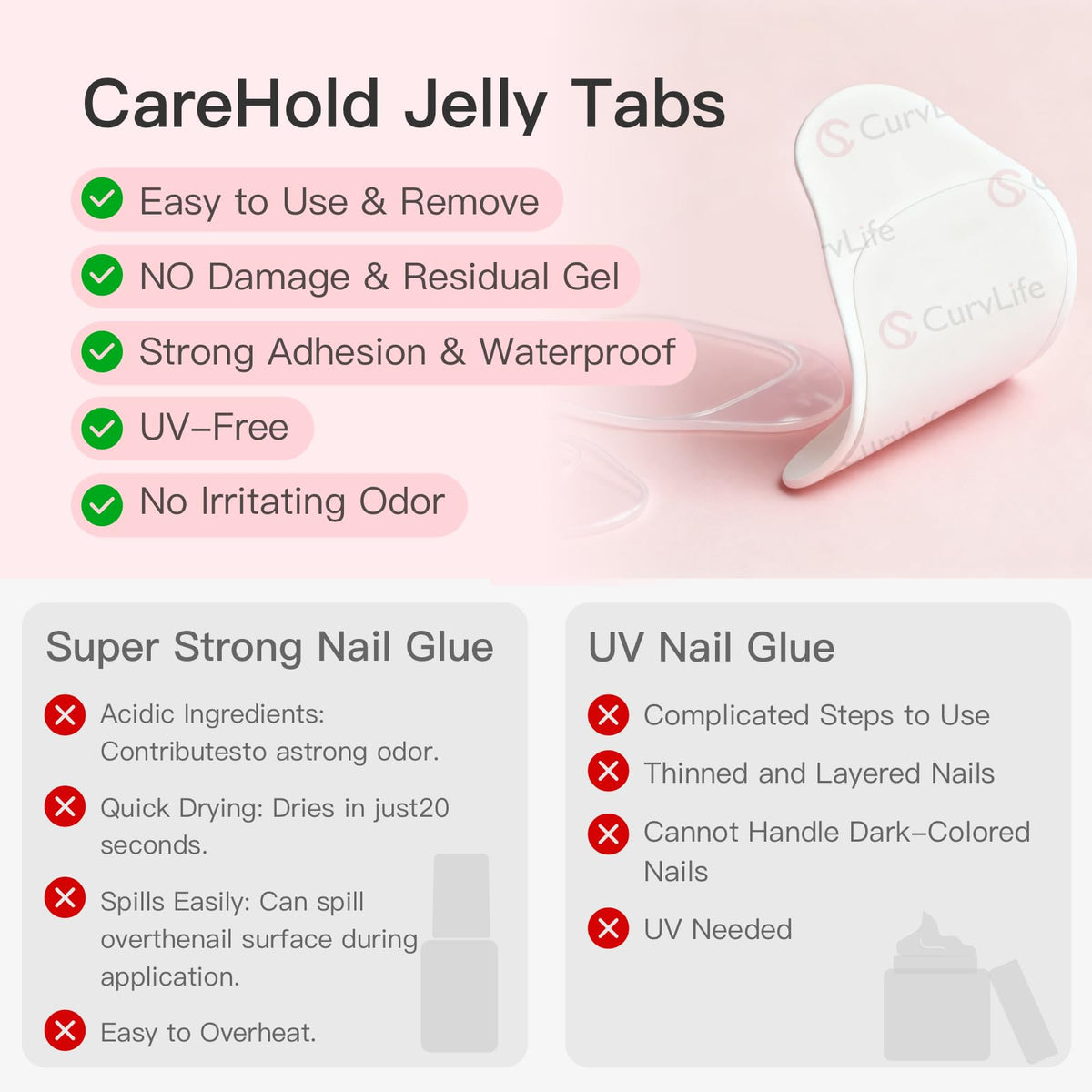 CurvLife tab in hand next to a ruler showing size and scale advantage