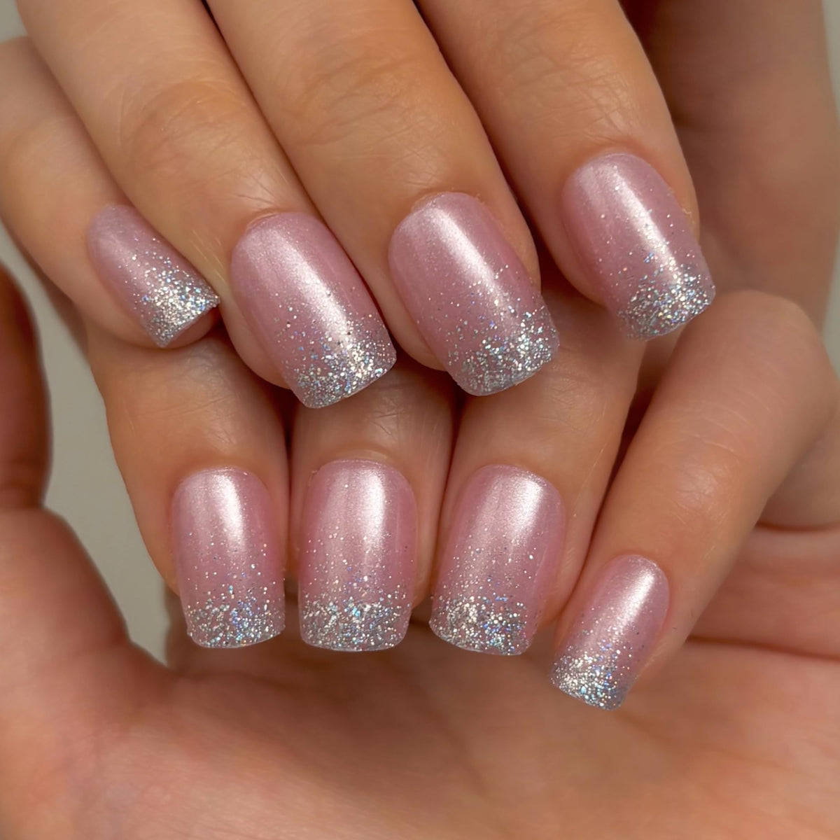 CurvLife close-up of nail surface highlighting handcrafted gel shine for salon finish