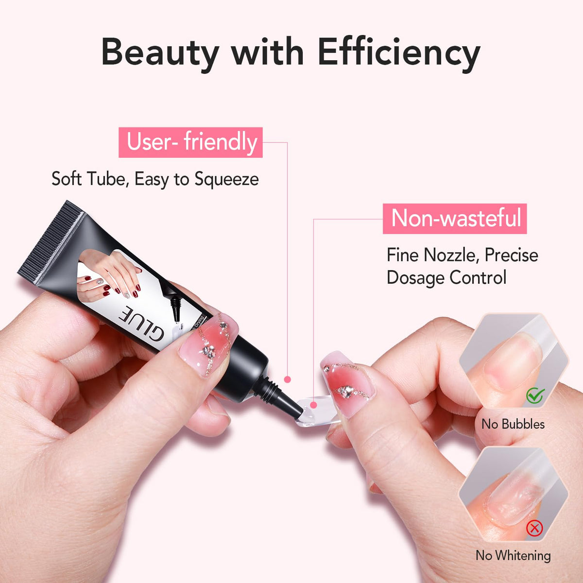 CurvLife 10ml remover dropper detail, precise targeted application benefit