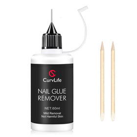 CurvLife front packaging showing 60ml bottle and included sticks, convenient travel benefit