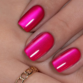 CurvLife nails in hand demonstrating short length and easy application