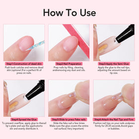 CurvLife press-on nails applied in lifestyle scene demonstrating durable wear