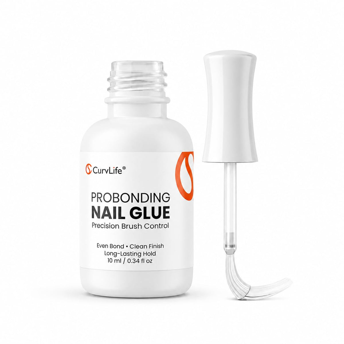 CurvLife ProBonding front packaging showing product bottle and label benefit of precision application