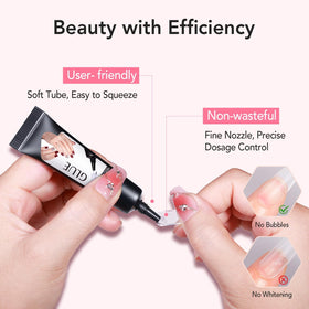 CurvLife remover dropper in action penetrating nail edge for fast removal