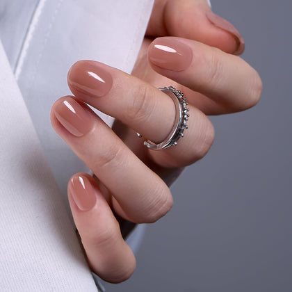 CurvLife front packaging showing rosy calm nails and quick salon results