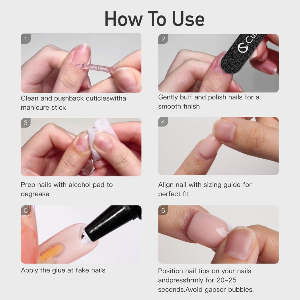 CurvLife spread of 32 pieces and tools illustrating size options