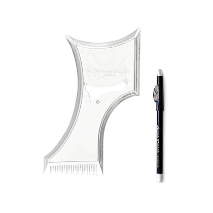 The Cut Buddy PLUS front view showing clear template for precise trimming