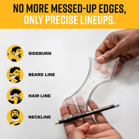 The Cut Buddy PLUS with white tracer pencil and sharpener for accuracy