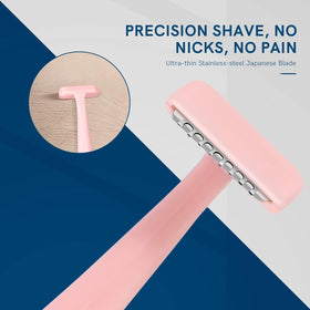 Cut it blade macro mesh pattern close-up reducing nicks and improving safety